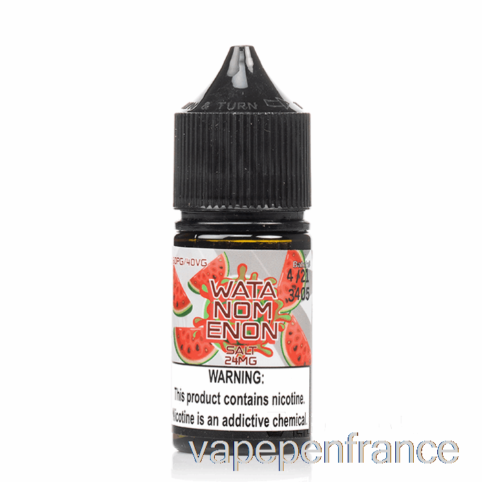 Sel De Watanomenon - E-liquides Nomenon - Stylo Vape 30 Ml 24 Mg